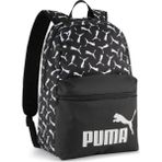 Puma Phase Aop Spor Çantası Standart Beden Erkek Kullanımı İçin Şık Tasarım - Siyah - Beyaz