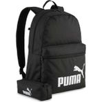 Puma Phase Backpack Set Unisex Kalemlikli Set Sırt Çantası 09119101 - Siyah