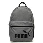 Puma Phase Up GRI Orta Boy Sırt Çantası Tekstil Malzemeden Şık ve Fonksiyonel - Gri-Siyah