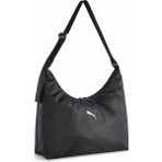 Puma Pop Slouchy Hobo 7.5 lt Çanta Düz Desenli Ergonomik Tasarım 30 cm x 32 cm x 11 cm Boyut - Siyah - 040 - Standart