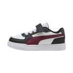 PUMA Puma Caven III AC+ PS Unisex Çocuk Spor Ayakkabı, PUMA Black-Team Red- Wht, 32