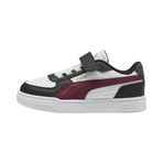 PUMA Puma Caven III AC+ PS Unisex Çocuk Spor Ayakkabı, PUMA Black-Team Red- Wht, 35