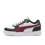 PUMA Puma Caven III Jr Unisex Çocuk Spor Ayakkabı, PUMA Black-Team Red- Wht, 37.5