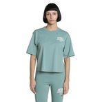 PUMA PUMA CLASS Relaxed Crop Tee Kadın Tişört, Green Moon, XS