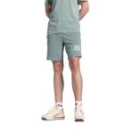 PUMA PUMA CLASS Shorts Erkek/Unisex Şort, Green Moon, L