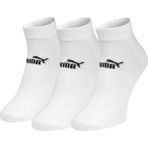 PUMA PUMA ELEMENTS UNISEX PLAIN Q Erkek/Unisex Çorap, white, 35/38