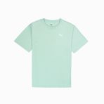 PUMA PUMA Kadın Geniş Kesim Antrenman Tişörtü, Green Fog, S