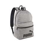 Puma PUMA Phase Backpack III Unisex Yetişkin Sırt Çantası, Medium Gray Heather, Tek Beden