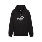 Puma PUMA POWER Graphic TR Sweatshirt Siyah 68270001 Erkek Siyah S
