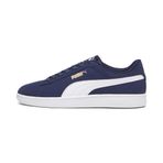 PUMA Puma Smash 3.0 Buck Unisex Yetişkin Spor Ayakkabı PUMA Navy-PUMA White-Gold 44.5