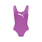 PUMA PUMA SWIM WOMEN SWIMSUIT 1P Kadın Mayo, Magenta, M