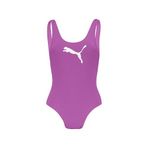 PUMA PUMA SWIM WOMEN SWIMSUIT 1P Kadın Mayo, Magenta, S