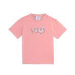 PUMA PUMA X HK&FR Graphic Tee Kadın Tişört, Pink Fruit, 5-6YAŞ