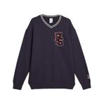 PUMA PUMA x STAPLE Erkek Sweatshirt (New Navy/XS)