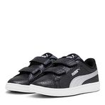 PUMA PumaSmash 3.0 Gliz Glam V PS Kız Çocuk Spor Ayakkabı PUMA Black-PUMA Silver-White 29