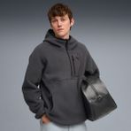 Puma Pumatech Erkek Gri Kapüşonlu Sweatshirt