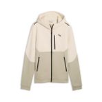 Puma Pumatech Full-Zip Hoodie Dk Erkek Günlük Ceket 63441587 Krem - S