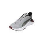 PUMA PWR Hybrid TR Unisex Yetişkin Spor Ayakkabı, Gray Echo-Ruby Shimmer-Black, 44