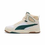 PUMA Rbd Break Mıd Retro Run Unısex Ayakkabı,Vapor Grey/Green Terrain/Puma White 36
