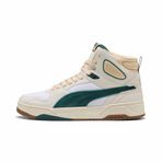 PUMA Rbd Break Mıd Retro Run Unısex Ayakkabı,Vapor Grey/Green Terrain/Puma White 41