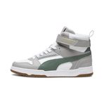 Puma RBD Game Beyaz Okaliptüs Beton Gri Altın Unisex Spor Ayakkabı
