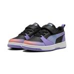 Puma Rbnd V6 Lo Blurry Dreams A+PS Black-Pink Fruit-Lavender Alert Kız Çocuk Günlük Spor Ayakkabı