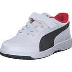 PUMA Reb-l Ac+ PS üniseks çocuk spor ayakkabısı, Puma White PUMA Black For All Time Red, 33 EU