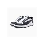Puma Reb-L Jr-White-Black Çocuk Ayakkabı-Siyah Beyaz