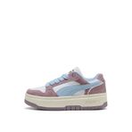 Puma Rebound Femme Memoires Jr Logolu Süet Sneaker Ayakkabı, 38,5, 40434001, Mor-Mavi, Kız çocuk