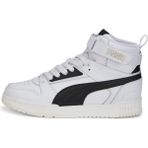 Puma Rebound Game Genç Ayakkabısı - Beyaz