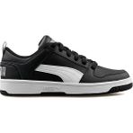 Puma Rebound Layup Lo Sl Jr Günlük Spor Sneaker Casuel Yürüyüş Ayakkabı - Siyah - Beyaz