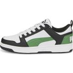 Puma Rebound Layup Lo Sl Jr Kadın Beyaz Sneaker 37049018 - Beyaz - Yeşil