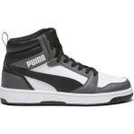 Puma Rebound V6 Bilekli Sneaker Spor Ayakkabı - Gri - Beyaz
