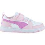 Puma Rebound V6 Çocuk Spor Ayakkabı (397419-35) - Pembe