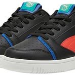 Puma Rebound V6 Lo Jr Blk-Active Red-Cobalt Glaze Unisex Çocuk Basketbol Ayakkabısı