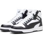 Puma Rebound V6 Puma White-puma Black-shadow Erkek Beyaz Günlük Ayakkabı