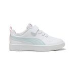 Puma Rickie Ac+ Ps Beyaz Çocuk Ayakkabı Erkek Çocuk İçin Düz Taban ve Rahat Malzeme 38583642