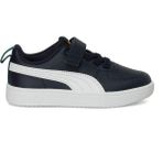 Puma Rickie Ac+ Ps Siyah Erkek Çocuk Sneaker Siyah-beyaz