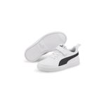 Puma Rickie Ac+ Ps-White-Black Çocuk Ayakkabı-Beyaz