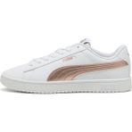 Puma Rıckıe Classıc Erkek Ayakkabı Kauçuk Tabanlı Nefes Alabilir Yapı ile Günlük Kullanıma Uygun - Puma White-Rose Gold