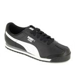 Puma Roma Basic 353572-11 Siyah Beyaz Erkek Günlük Ayakkabı