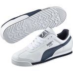 Puma Roma Basic Erkek - Günlük Spor - Beyaz - Lacivert
