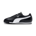Puma Roma Basic Sneaker Black-White-Silver Erkek Spor Ayakkabı