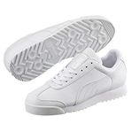 Puma Roma Basic Youth Trainers White Light Gray Unisex Çocuk Spor Ayakkabı