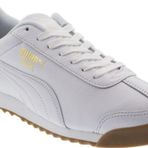 Puma Roma Classıc Gum Beyaz Beyaz Unisex Deri Sneaker 100323991