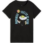 Puma Run Nitro Graphic Kadın Siyah Koşu T-Shirt 52844301