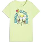 Puma Run Nitro Graphic Kadın Yeşil Koşu T-Shirt 52844338