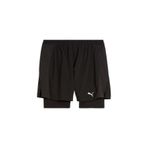 Puma Run Velocity 2In1 Short 526611 Erkek Taytlı Şort SİYAH