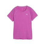 PUMA RUN VELOCITY TEE TRI-BLEND Kadın Tişört, Wild Berry, XS