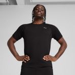 Puma Run Velocity Tri-Blend Erkek Siyah Koşu T-Shirt.01 - XL